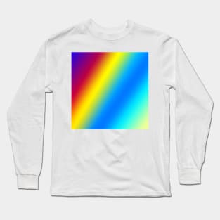 green blue red white abstract texture background Long Sleeve T-Shirt